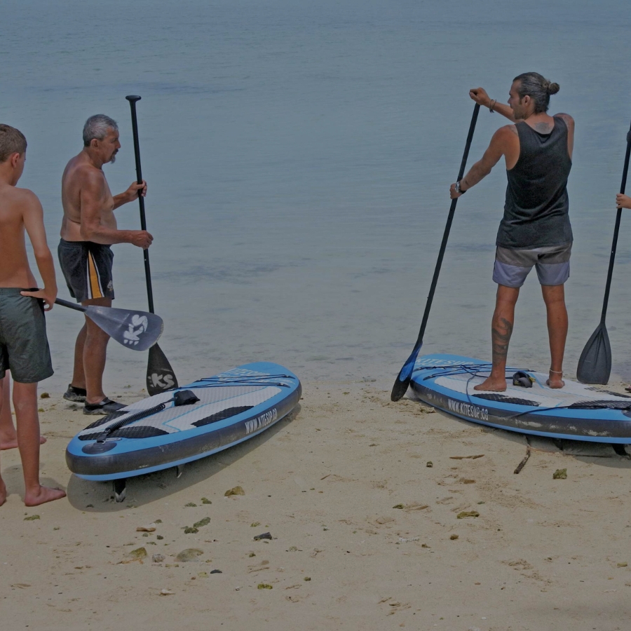 Peddelsurfen, een actieve groepsactiviteit in Valencia