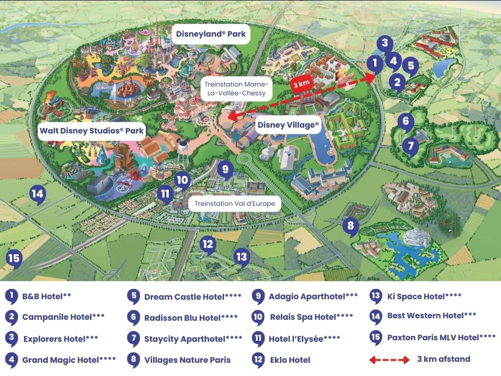 Plattegrond Disneyland Paris Incl Hotels Plattegrond Disneyland Paris Incl Hotels