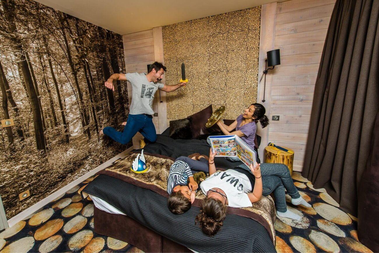 Gezinskamer 4 personen Les Trois Hiboux hotel