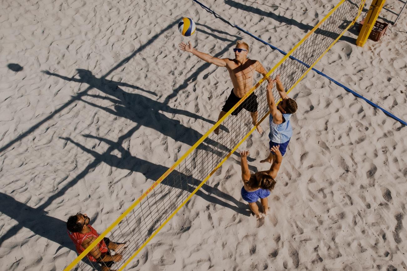 Beach-Volleyball