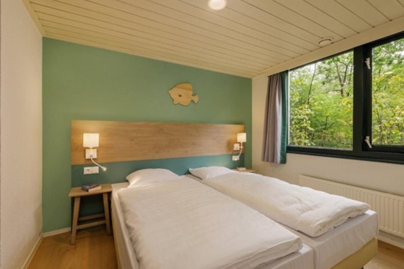 Eifel slaapkamer comfort cottage 6 pax