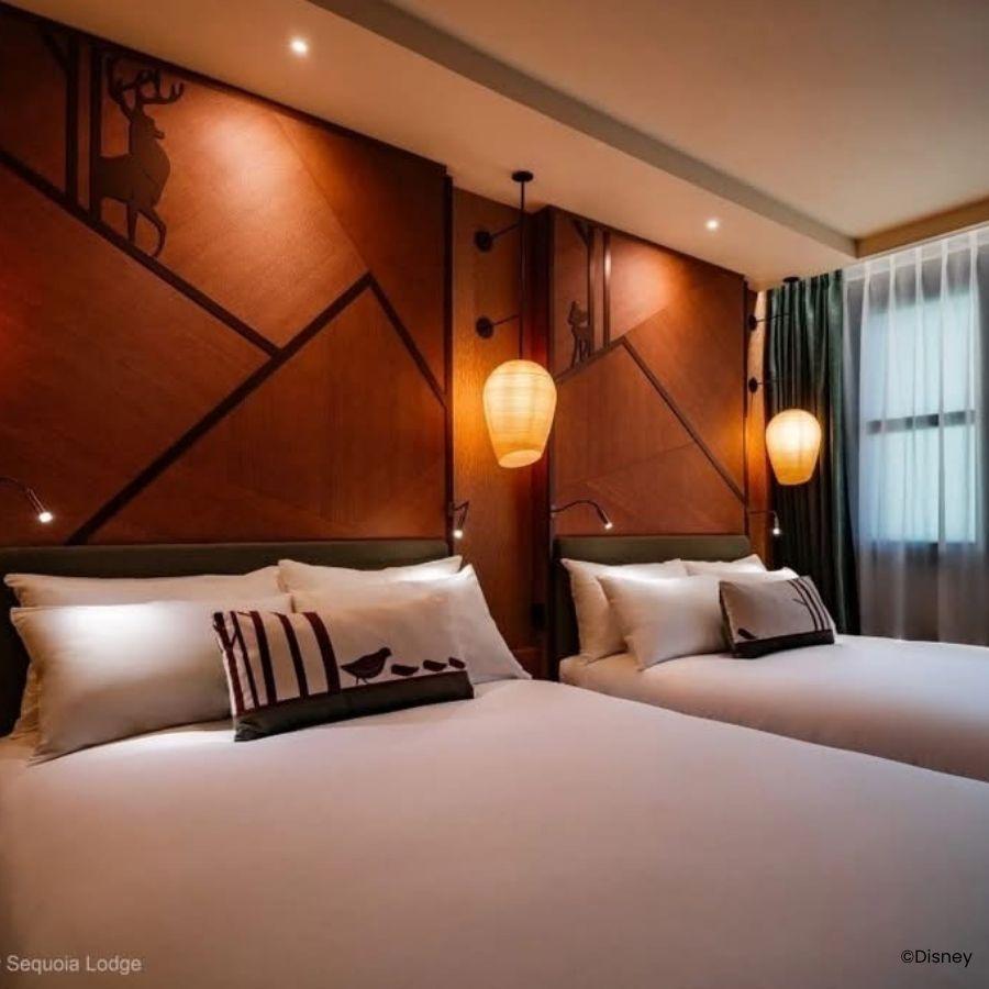 Disney Sequoia Lodge nieuwe gerenoveerde kamers