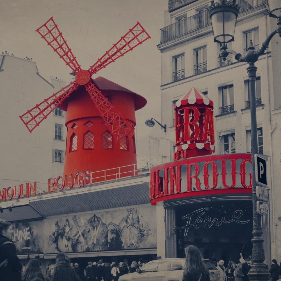 Moulin Rouge, groepsreis Parijs