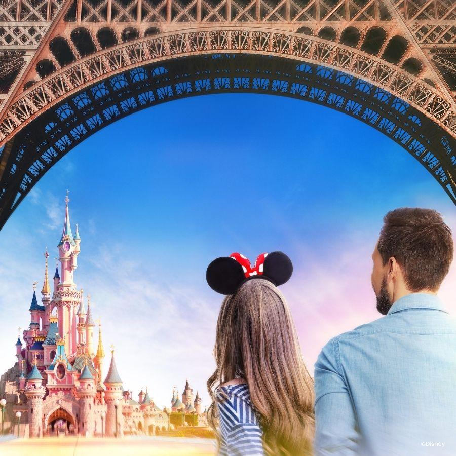 Aanbiedingen combi reis Disney en Parijs