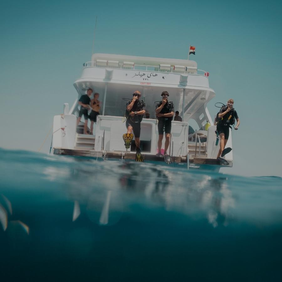 Tauchexkursion im roten Meer