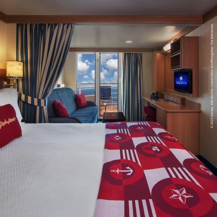 Balkonhut Disney Cruise Line Fantasy