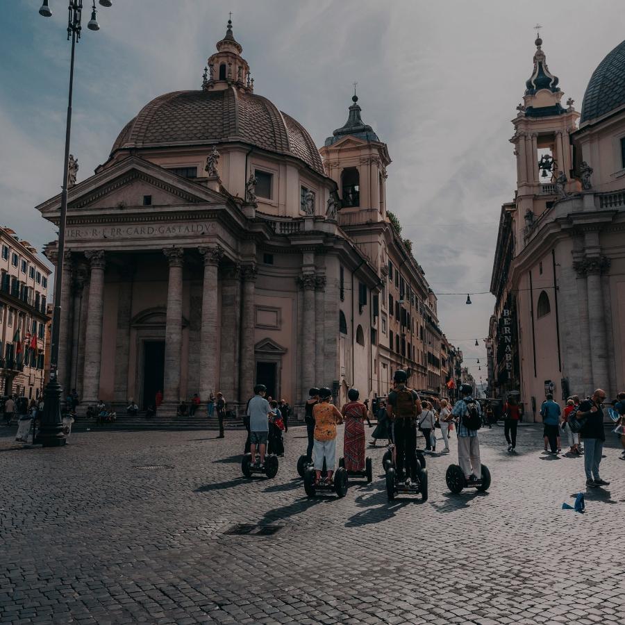 Segway Tour door Rome, leuk groepsuitje