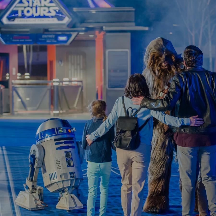 Disneyland Paris Star Tours, groepsreis 